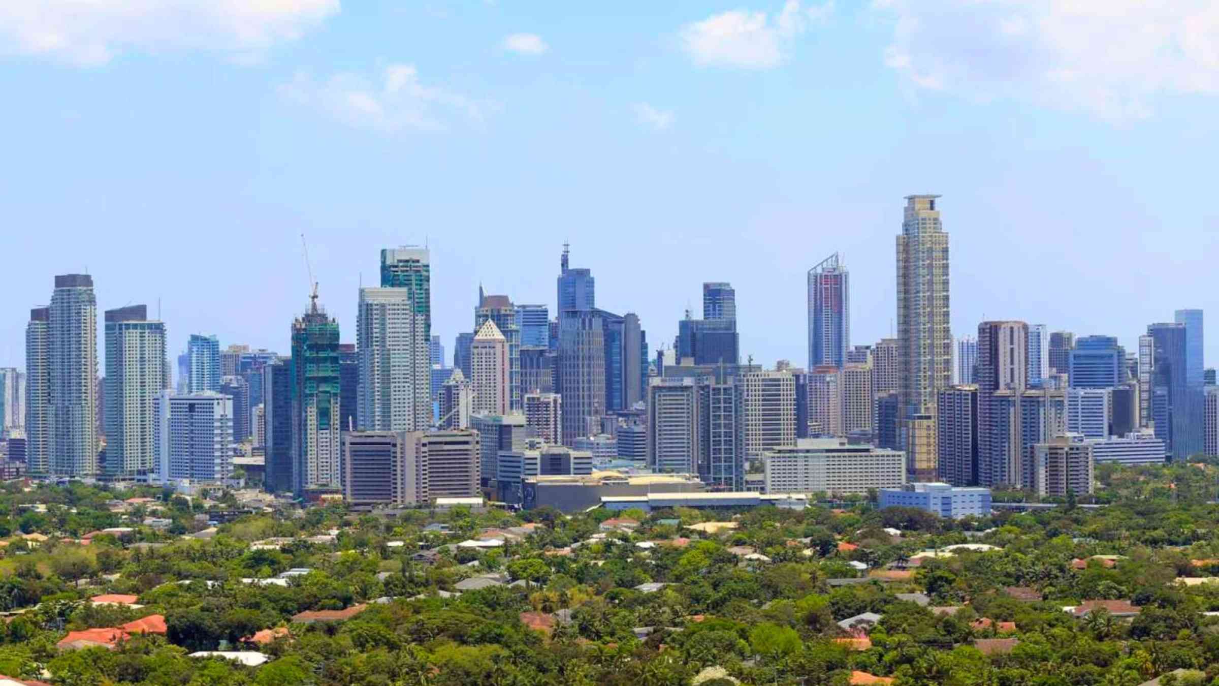 Manila skyline