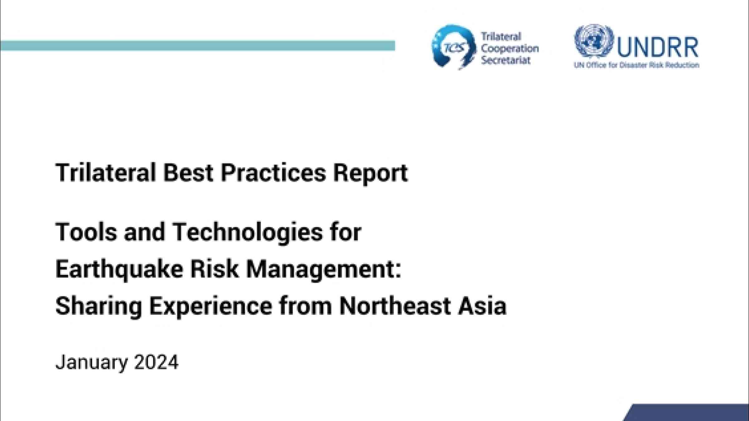 Cover for 2024 Trilateral Best Practices Report