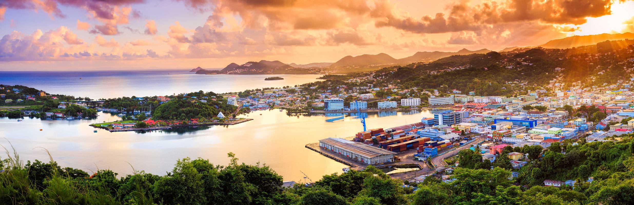 St Lucia port