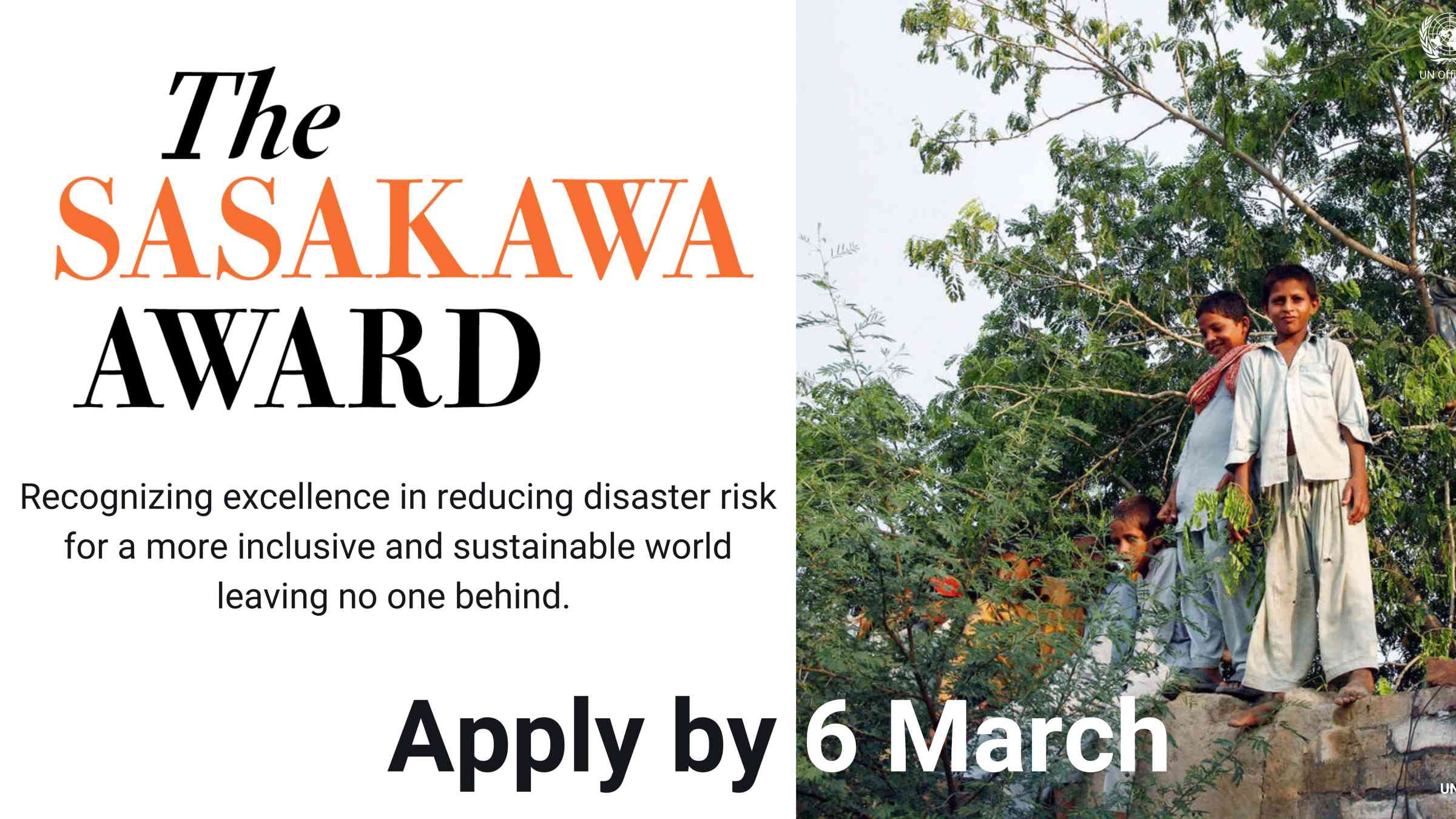 Sasakawa Awards banner