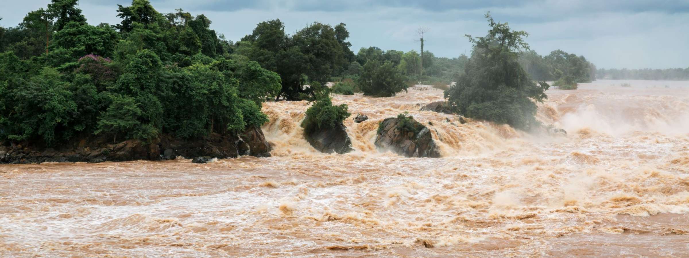 Tsunami flooding